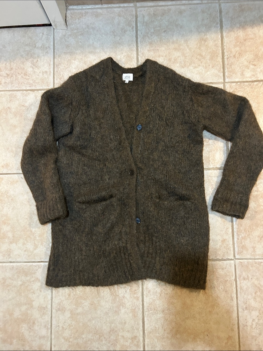 Aritzia Mohair Cartigan Midlength